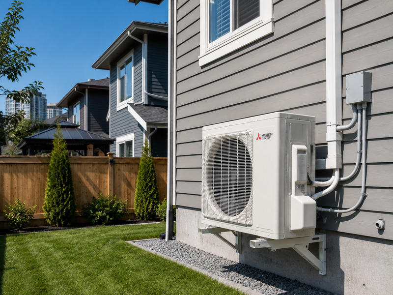 Heat pump installation Burnaby